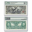 1896 $5.00 Silver Cert Educational Note VF-30 PCGS(Fr#269) Detail