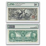 1896 $5.00 Silver Cert Educational Note VF-30 PCGS(Fr#269) Detail