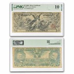 1896 $5.00 Silver Certificate Educational Note VG-10 PMG (Fr#270)