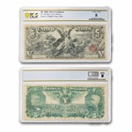 1896 $5.00 Silver Certificate Educational Note VG-8 PCGS (Fr#270)