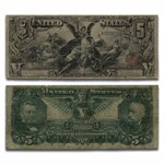 1896 $5.00 Silver Certificate Educational Note VG (Fr#269)
