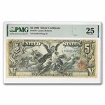 1896 $5.00 Silver Certificate Educational VF-25 PMG (Fr#270)