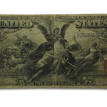 1896 $5.00 Silver Certificate Educational VG/Fine