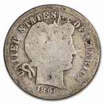 1896 Barber Dime AG