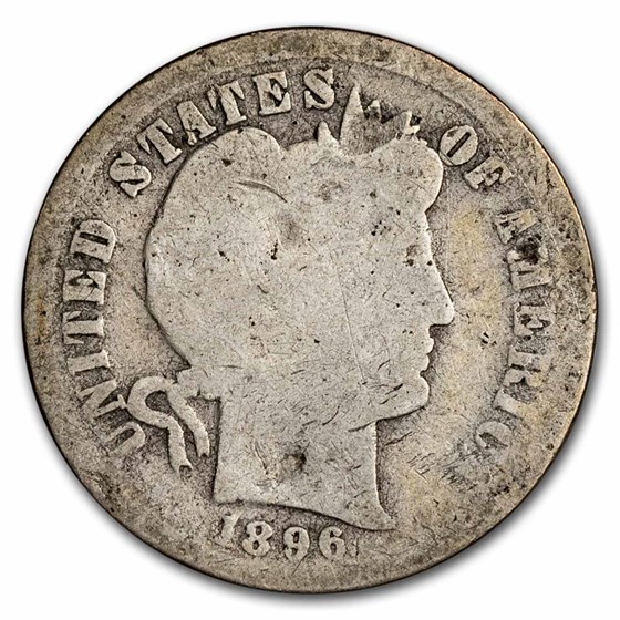1896 Barber Dime AG 1896 Barber Dime AG