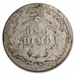 1896 Barber Dime AG
