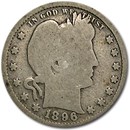1896 Barber Quarter Good/VG