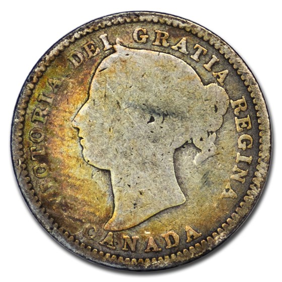 1896 Canada 10 Cents VG 1896 Canada 10 Cents VG