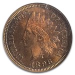 1896 Indian Head Cent PF-65 NGC (Red)