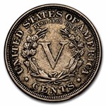 1896 Liberty Head V Nickel AU