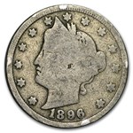 1896 Liberty Head V Nickel Good