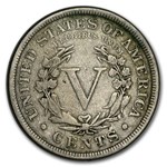 1896 Liberty Head V Nickel VF