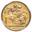 1896-M Australia Gold Sovereign Victoria Veiled Head AU-58 NGC