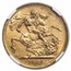 1896-M Australia Gold Sovereign Victoria Veiled Head MS-62 NGC