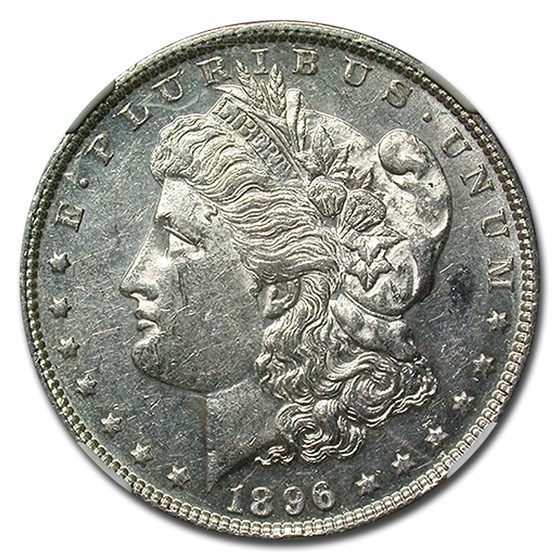 1896 Morgan Dollar AU-58 NGC (PL) 1896 Morgan Dollar AU-58 NGC (PL)