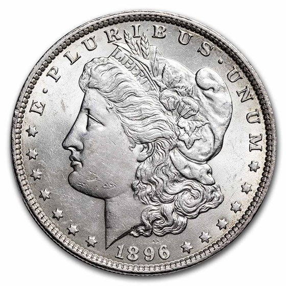 1896 Morgan Dollar AU 1896 Morgan Dollar AU