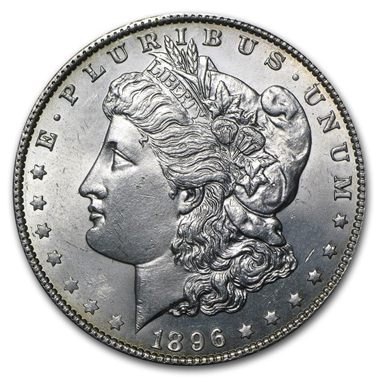 1896 Morgan Dollar BU 1896 Morgan Dollar BU