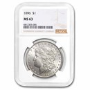 1896 Morgan Dollar MS-63 NGC