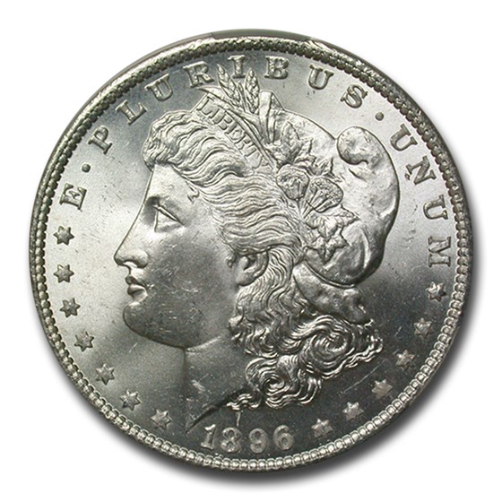 1896 Morgan Dollar MS-64 CACG 1896 Morgan Dollar MS-64 CACG