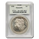 1896 Morgan Dollar MS-64 DMPL PCGS