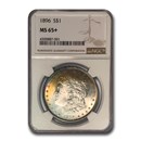 1896 Morgan Dollar MS-65 NGC (Beautiful Toning) 1896 Morgan Dollar MS-65 NGC (Beautiful Toning)