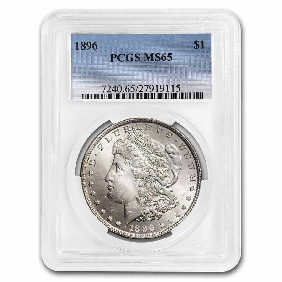 1896 Morgan Dollar MS-65 PCGS