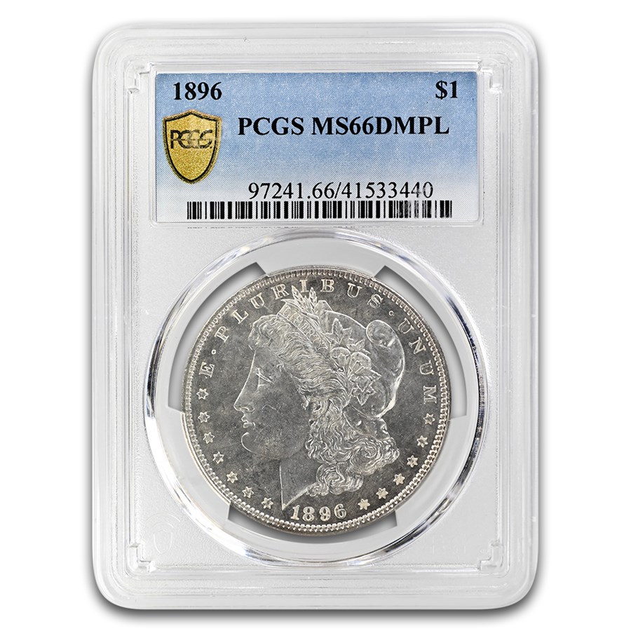 1896 Morgan Dollar MS-66 PCGS (DMPL)