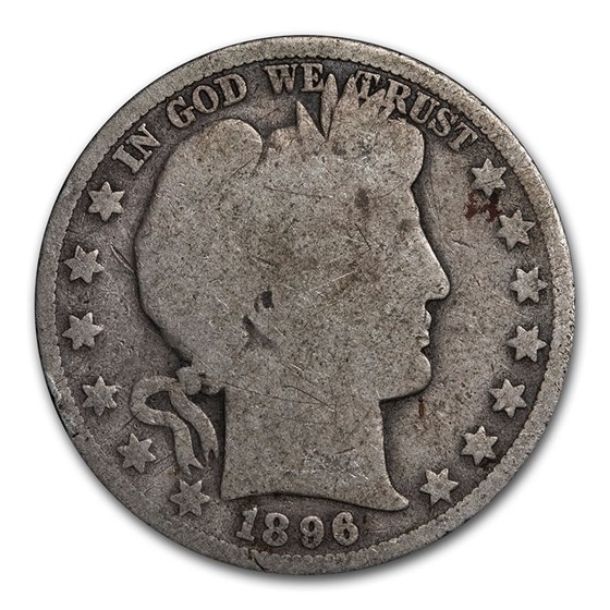 1896-O Barber Half Dollar AG 1896-O Barber Half Dollar AG