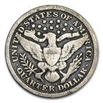 1896-O Barber Quarter VG