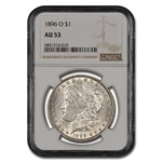 1896-O Morgan Dollar AU-53 NGC