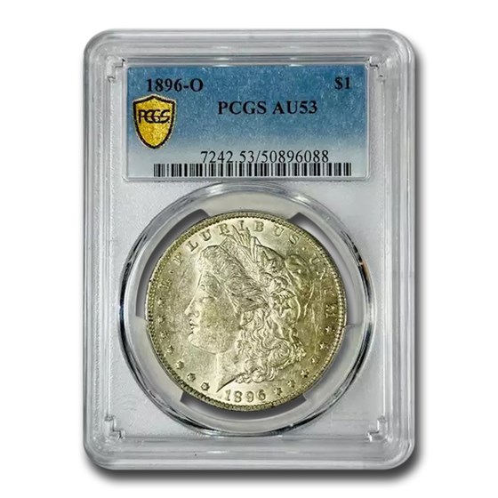 1896-O Morgan Dollar AU-53 PCGS 1896-O Morgan Dollar AU-53 PCGS