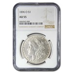 1896-O Morgan Dollar AU-55 NGC