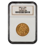 1896-S $10 Liberty Gold Eagle XF-40 NGC