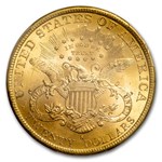 1896-S $20 Liberty Gold Double Eagle MS-63 PCGS