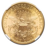 1896-S $20 Liberty Gold Double Eagle MS-64 NGC