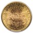 1896-S $20 Liberty Gold Double Eagle MS-64 PCGS