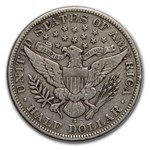 1896-S Barber Half Dollar VF
