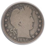 1896-S Barber Quarter Good-4 PCGS