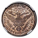 1896-S Barber Quarter MS-65 NGC (ELISABERG)