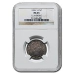 1896-S Barber Quarter MS-65 NGC (ELISABERG)