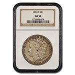 1896-S Morgan Dollar AU-50 NGC