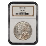1896-S Morgan Dollar AU-53 NGC