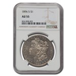 1896-S Morgan Dollar AU-55 NGC
