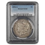 1896-S Morgan Dollar VF-35 PCGS