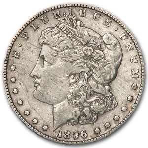 1896-S Morgan Dollar VF Details (Damaged) 1896-S Morgan Dollar VF Details (Damaged)