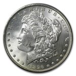 1896 Stage Coach Morgan Dollar BU PCGS