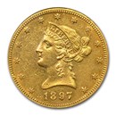 1897 $10 Liberty Gold Eagle AU