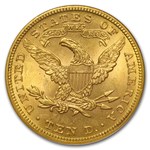 1897 $10 Liberty Gold Eagle MS-62 NGC