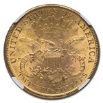 1897 $20 Liberty Gold Double Eagle MS-62 NGC