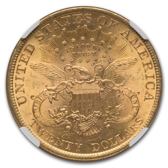 Buy 1897 20 Liberty Gold Double Eagle MS63 NGC APMEX